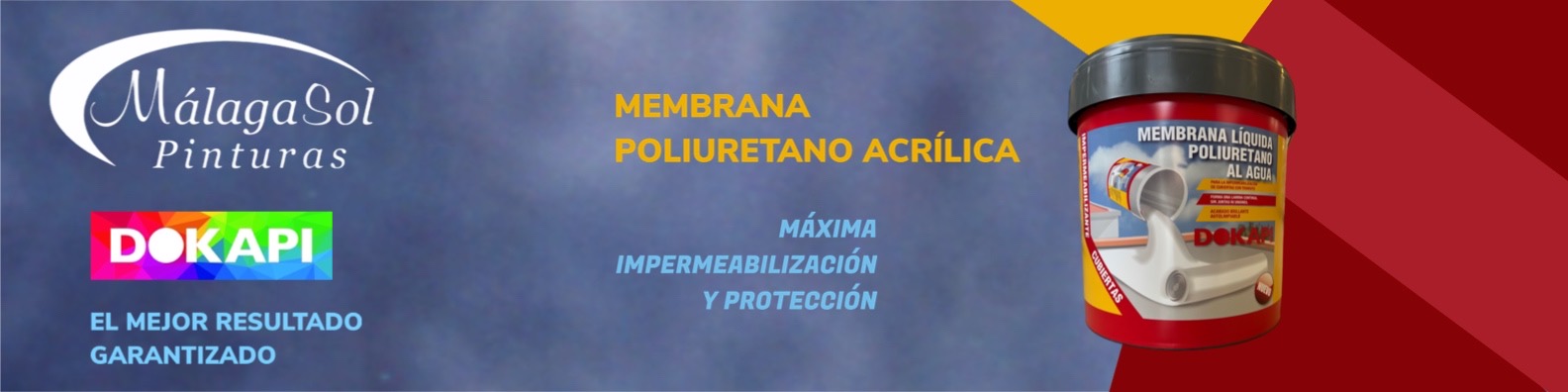 Dokapi Membrana Poliuretano al Agua - Pinturas Málaga Sol